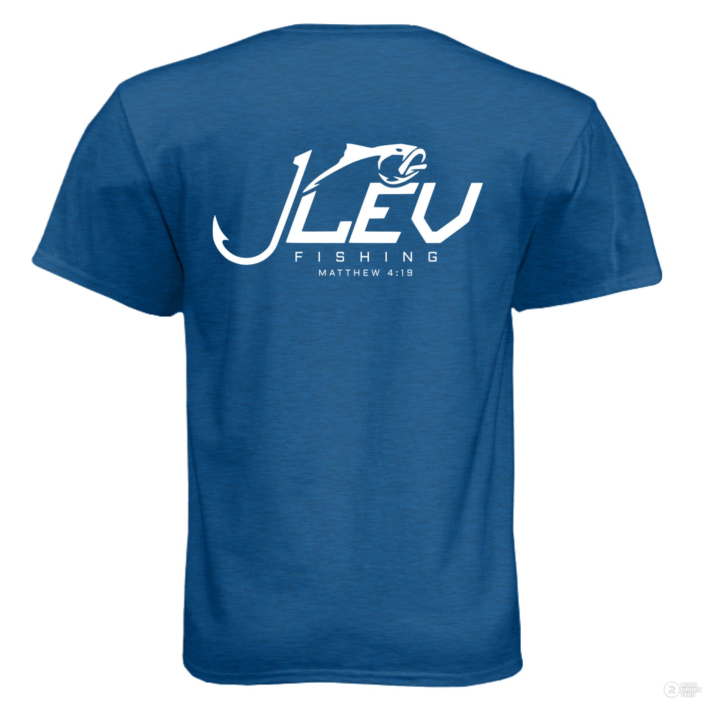 Heather Cool Blue - BACK